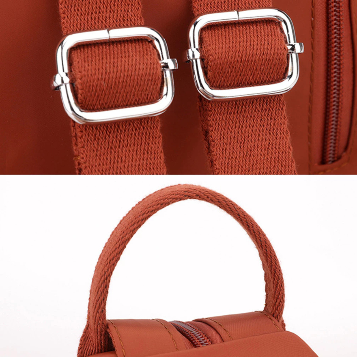 2-Way Commuter Backpack Crossbody Bag for Daily Use