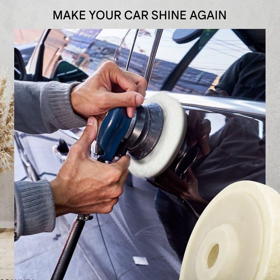 WoolShine - Polishing Wheel for Drill & Surface Finishing