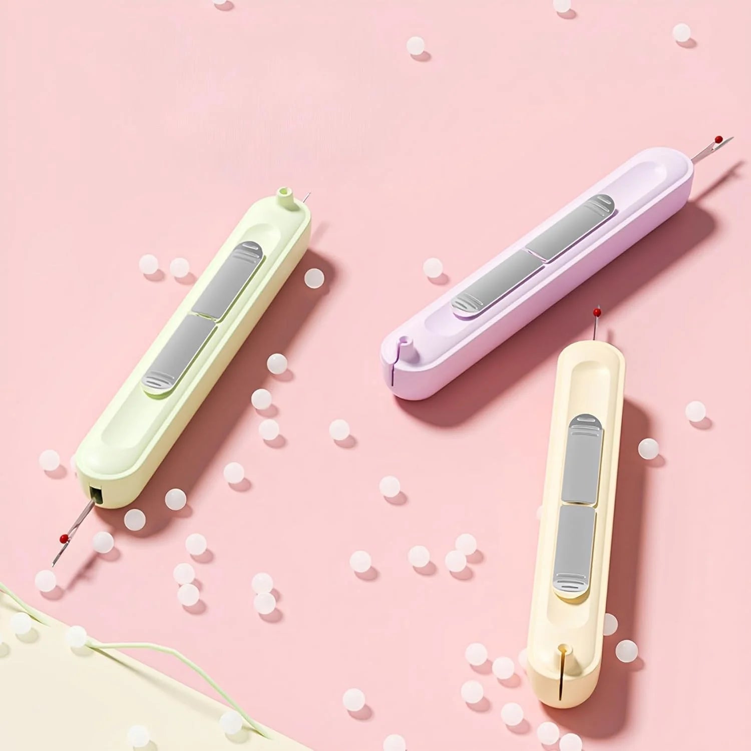StitchMaster Pro Duo — Automatic Needle Threader Tool for Easy Sewing & Repairs