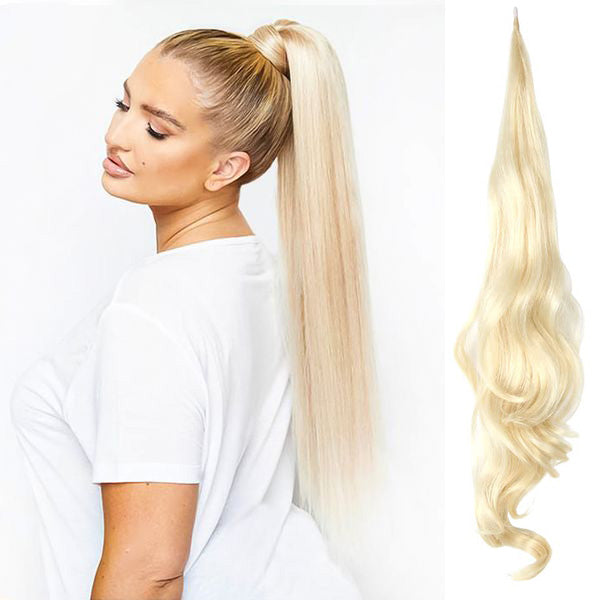 Clip-In Ponytail Hair Extension for Instant Volume & Length