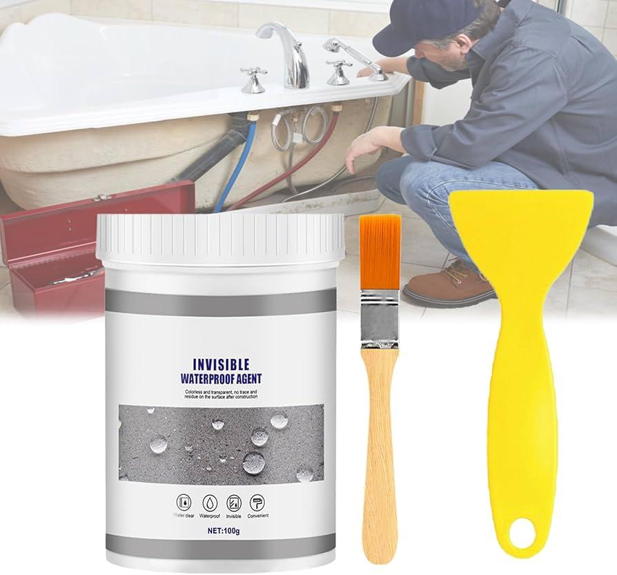 Wasserdichtes Dichtmittel zur Reparatur von Undichtigkeiten im Haushalt