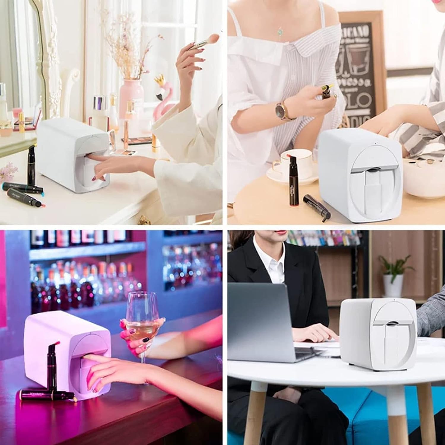 3D Smart Nail Printer – App-Controlled Portable Nail Art Device