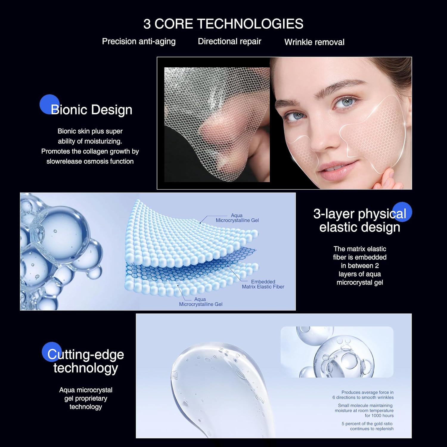 YouthRevital – Face Lift Patches – Firm & Smooth Look