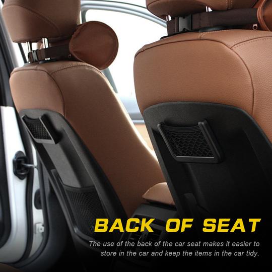 VeloStash — Car Seat Storage Net Pocket Organizer