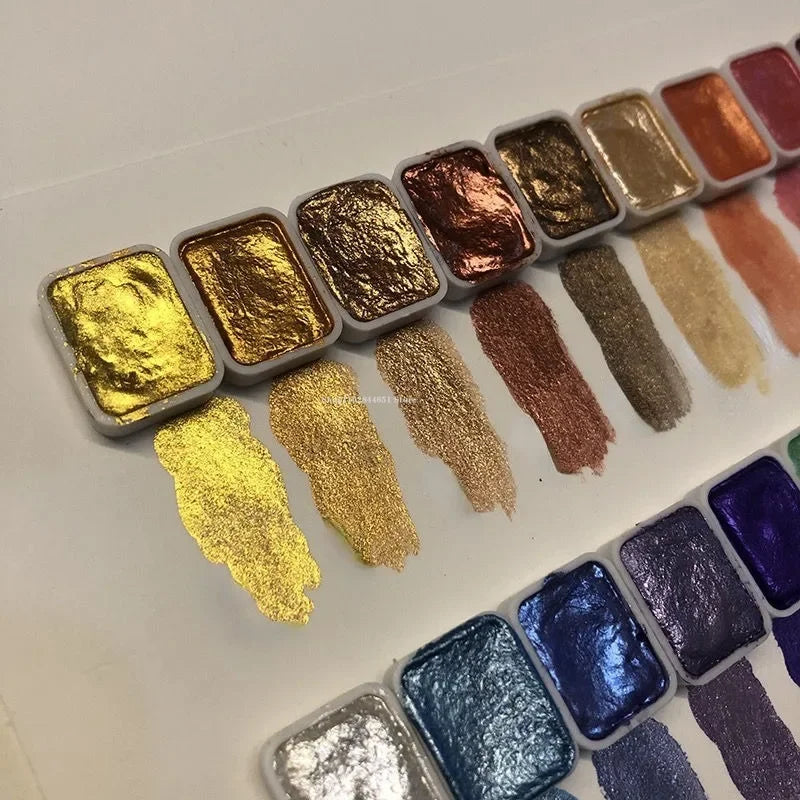 LuminaBurst™ Mineralpigmente — Entfache deine Kunst mit atemberaubenden, strahlenden Farben, die jeden Blick fesseln
