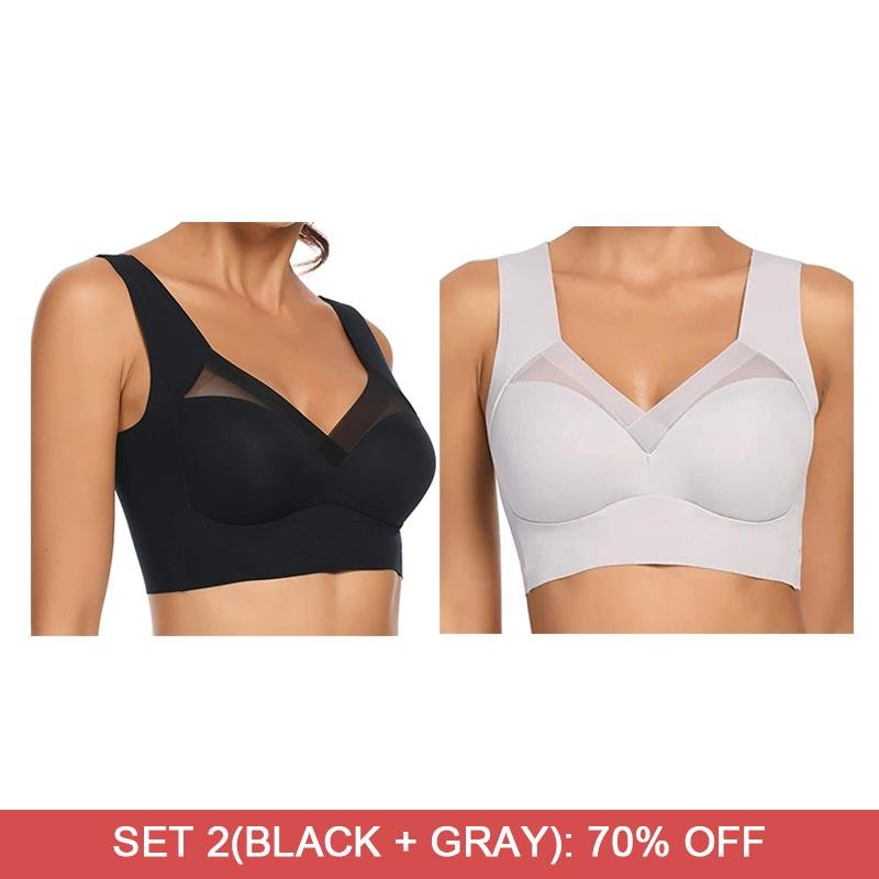 Seamless Push-Up Wireless Bra
