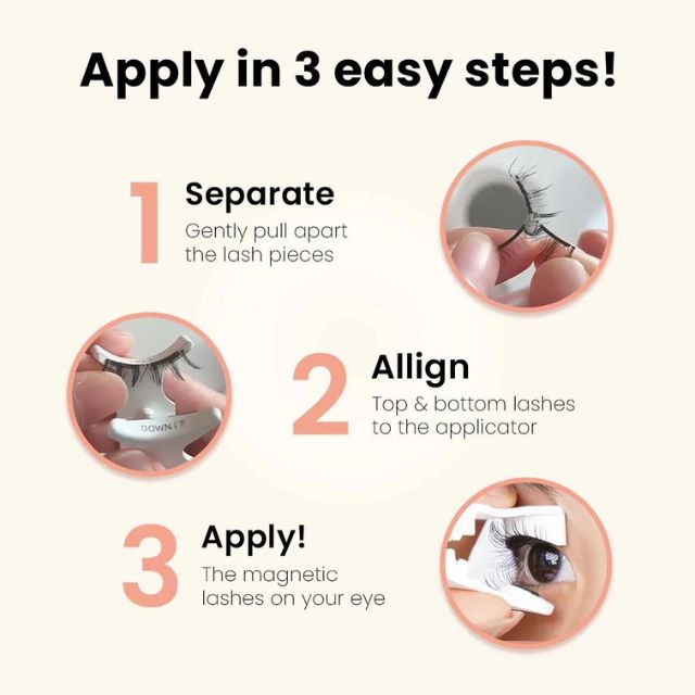 Kit InstaLash di ciglia magnetiche – Ciglia finte riutilizzabili