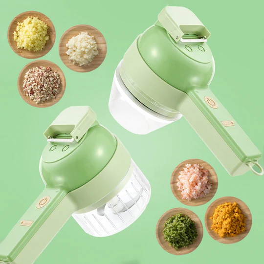 SwiftSlice — Handmatige voedselhakker voor snelle maaltijdvoorbereiding