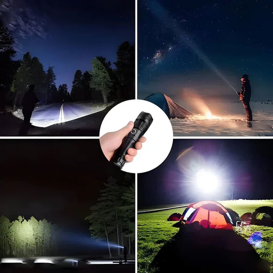 Lumos - Rechargeable LED Flashlight for Outdoor and Home Us