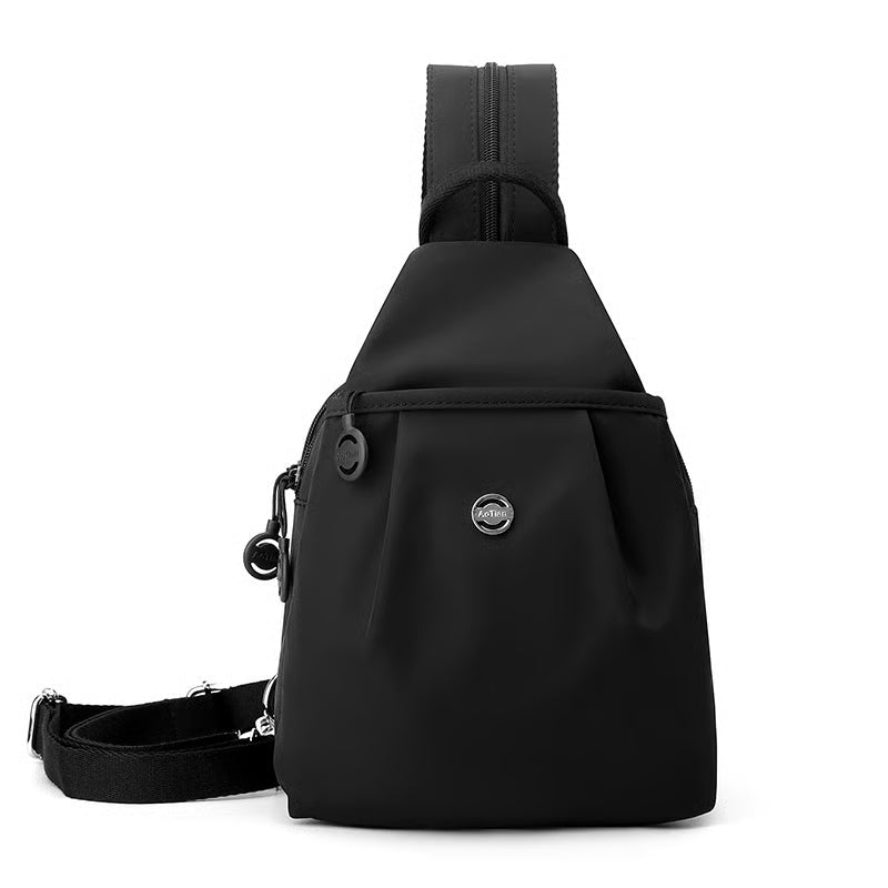 2-Way Commuter Backpack Crossbody Bag for Daily Use