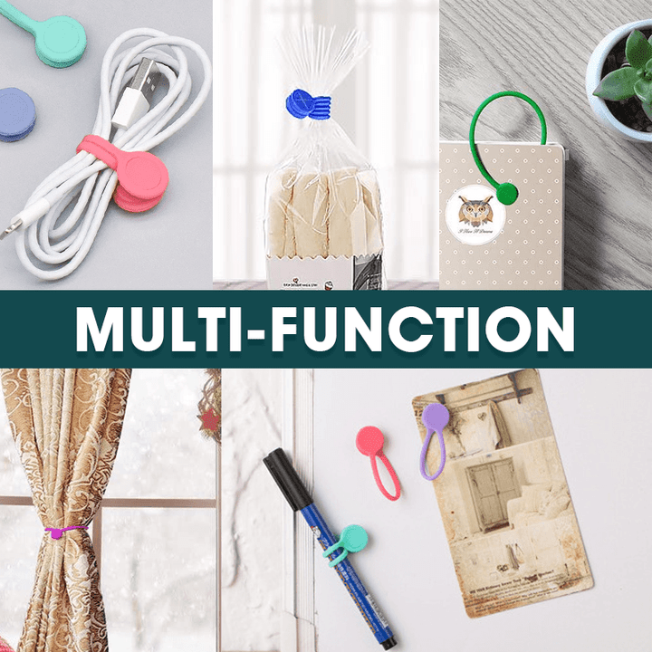 MagnaWrap Okos mágneses kábelkötegelők – Újrahasználható rendező