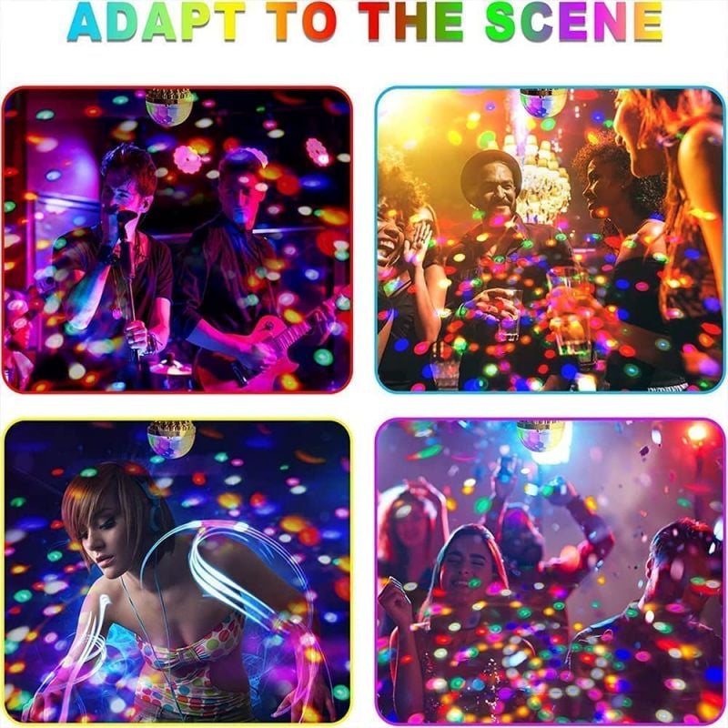 GlowBlast — LED Party Light Bulb with Color Effects for Room & Events