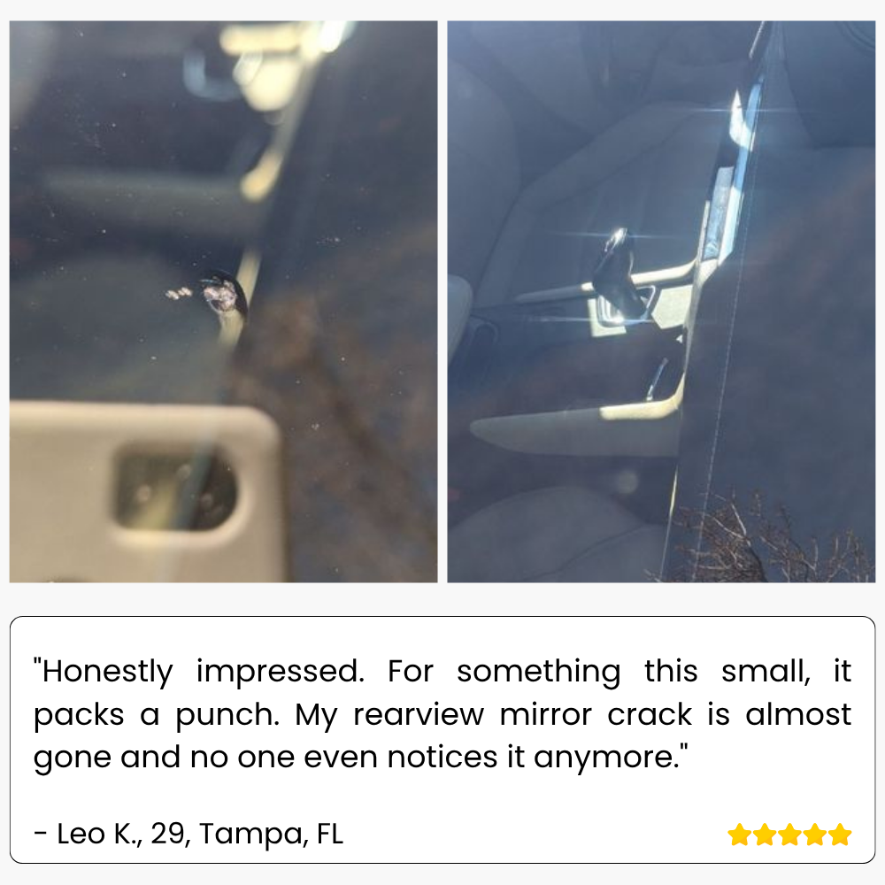 RamoraShield — szélvédőjavító műgyanta