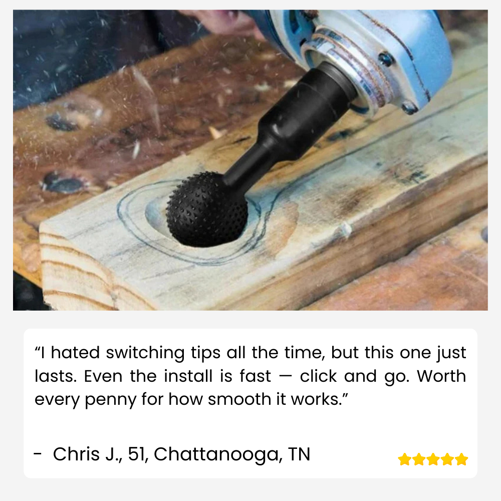 Wood Wonders — Präzise Spitze zum Holzschneiden