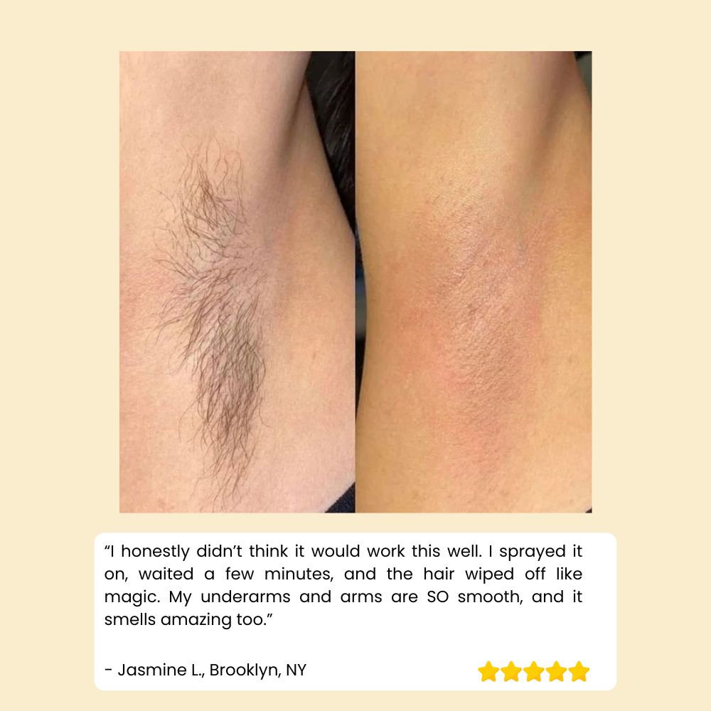 HoneyMousse - Hair Removal Foam | Gentle Skin Care Formula