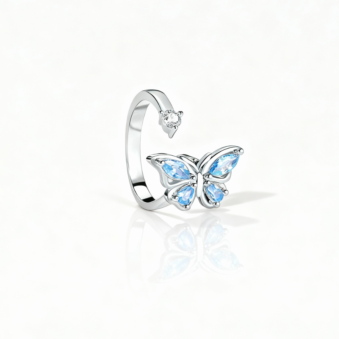 Calmiva – nastaviteľný antistresový prsteň s otáčavými korálkami