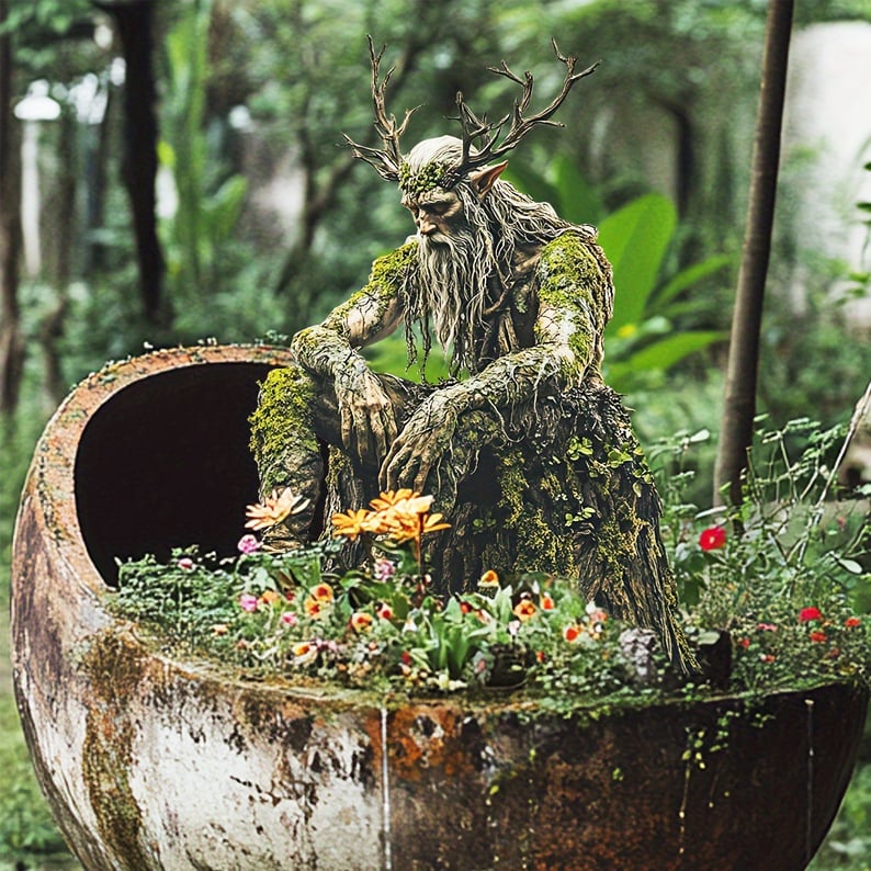 MysticBloom - Piquet decorativo da giardino incantato per esterni