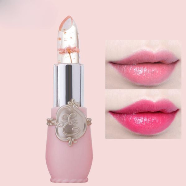 Flower-Infused Jelly Lip Balm with Sheer Tint