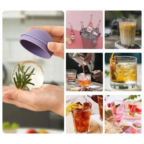 Jégkockaformák italokhoz – villanykörte alakban