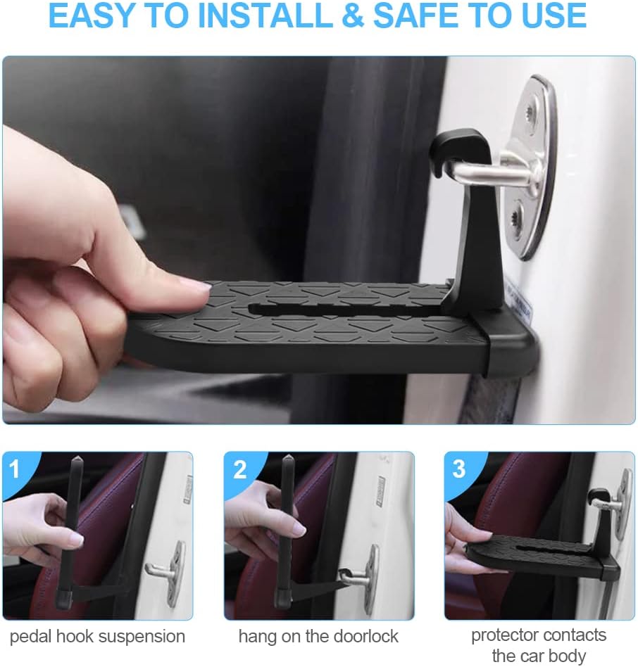 StepMaster Pro — Car Door Step for Roof Access and Loading