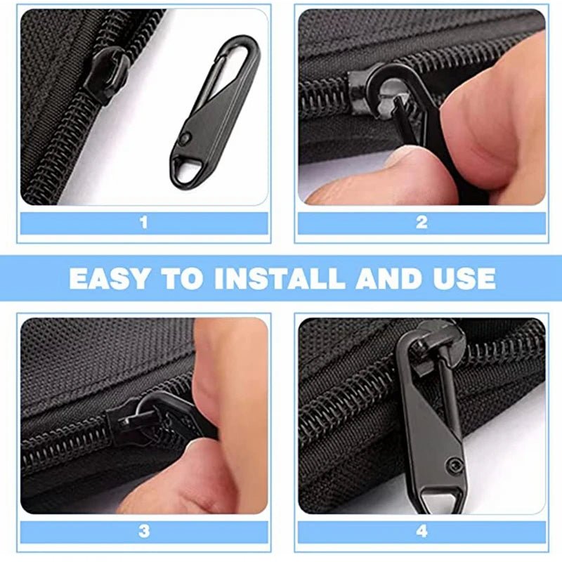 GripFixPro — Universal Replacement Zipper Pull Tabs Set (5 Pcs)