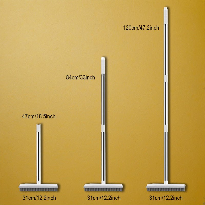 FiercePetSweep — Pet Hair Removal Broom for Carpets, Rugs, and Floors