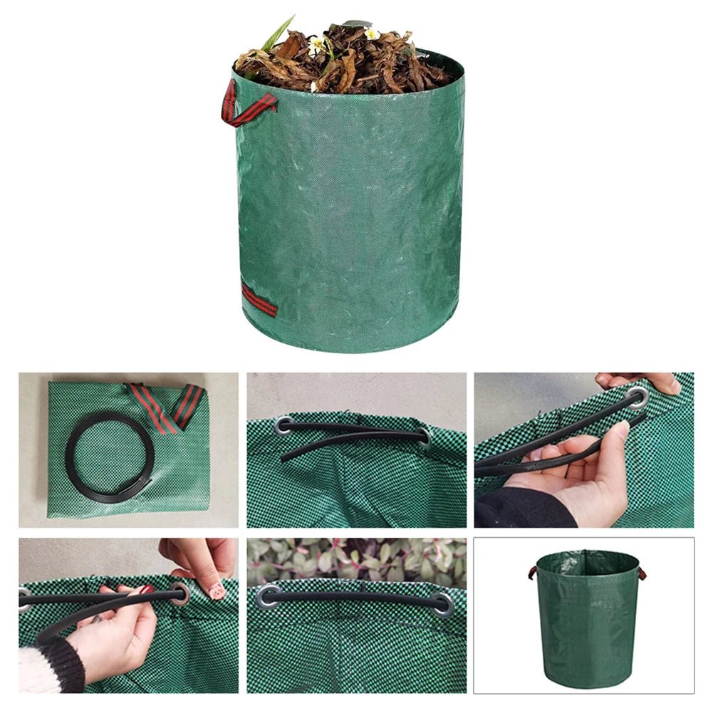 Heavy Duty Garden Waste Bag with Reinforced Handles