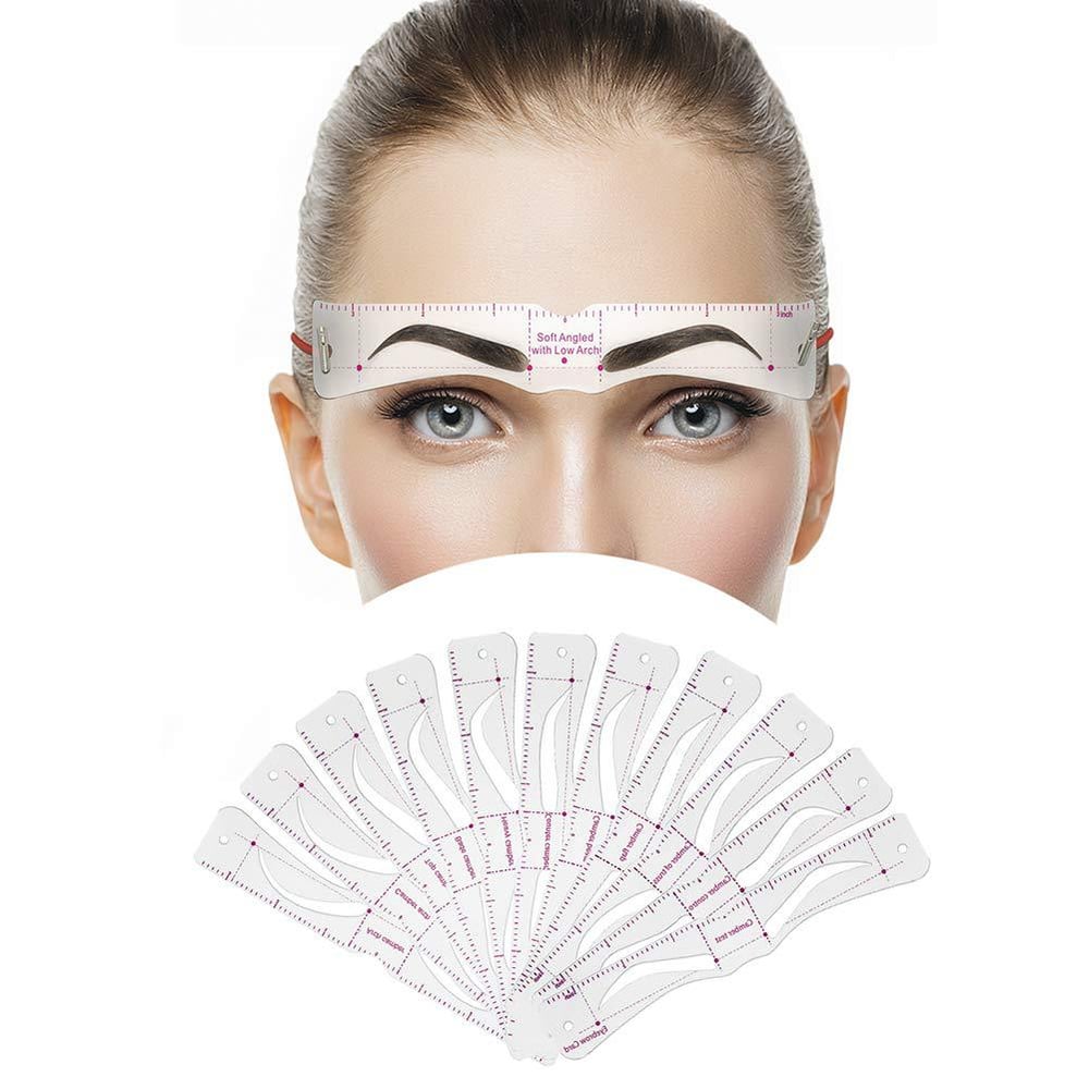 BrowArchitect 12-Piece Eyebrow Stencil Kit
