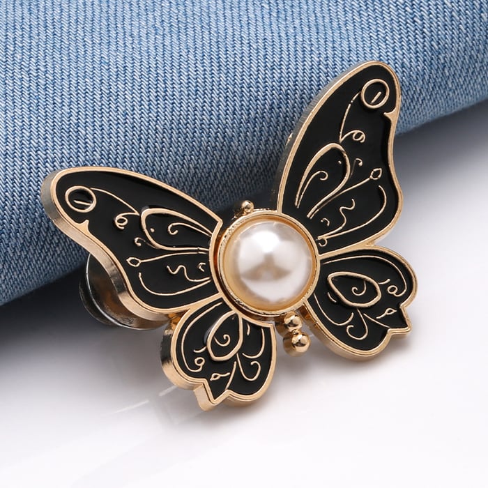 Detachable Butterfly Styling Clips for Clothing Fit