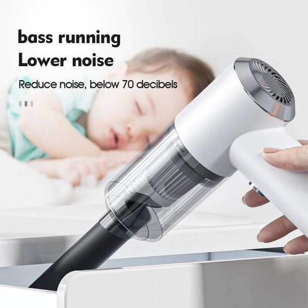 Wireless Handheld Car Vacuum Cleaner – Portable Cordless Cleaner