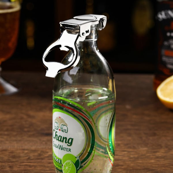 GripSeal — Clip-On Bottle Opener and Pour Spout