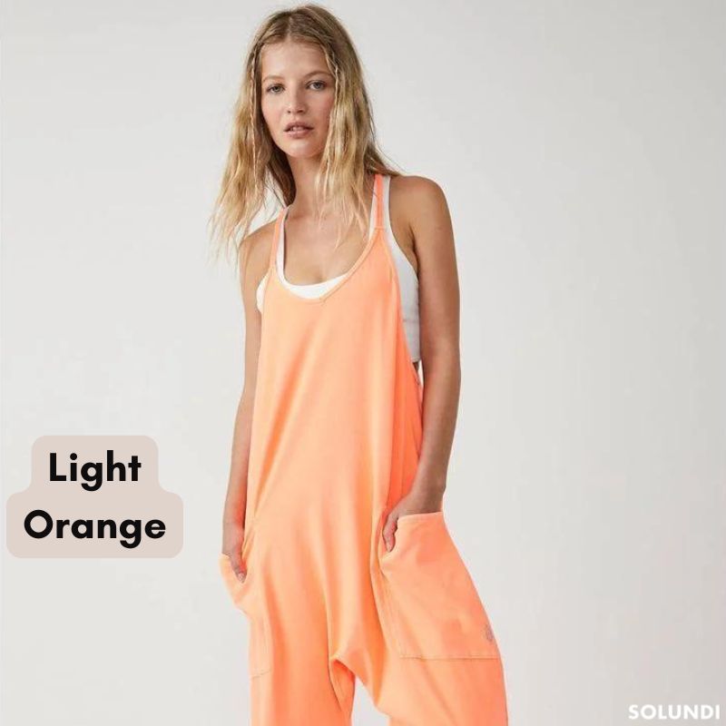Alina - Relaxed Fit Sleeveless Jumpsuit