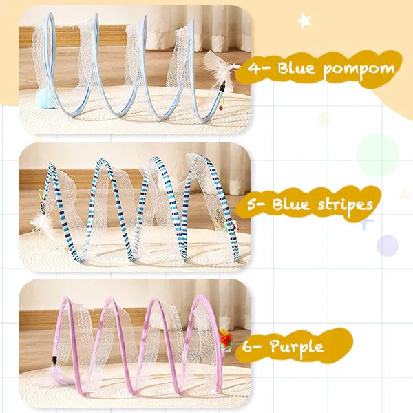 PlayTime – interaktivt spoltunnel-leksak för kattjakt