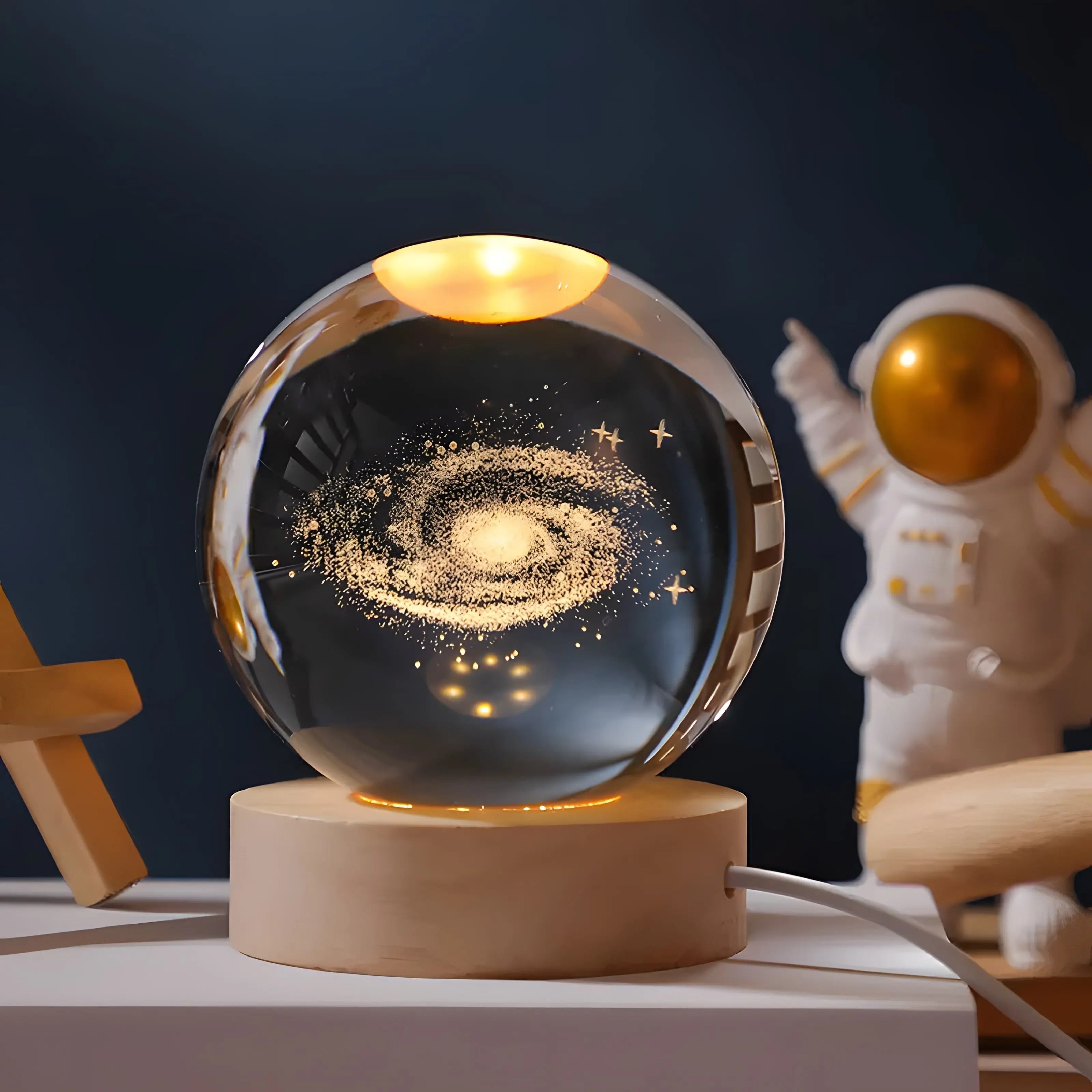 AstralGlow - 3D Galaxy Sphere Lamp