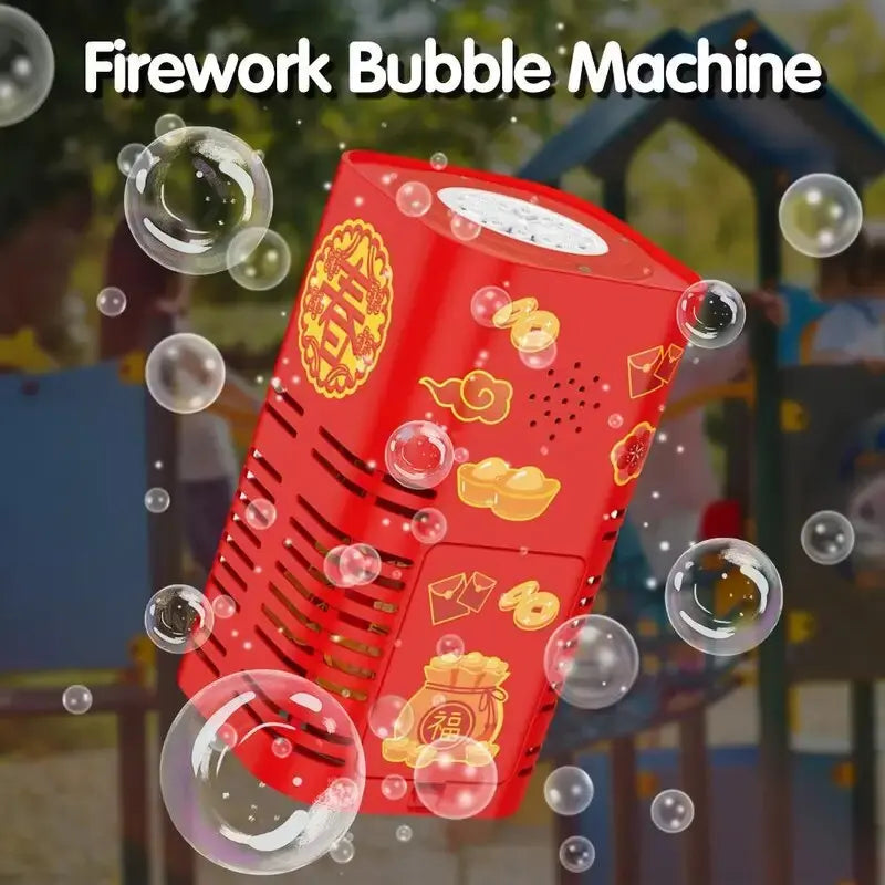 Glowing Bubble Machine for Outdoor Parties and Events