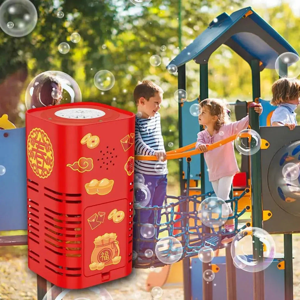 Glowing Bubble Machine for Outdoor Parties and Events