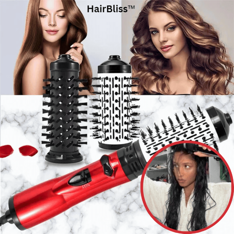 HairBliss - 4-in-1 Hot Air Brush