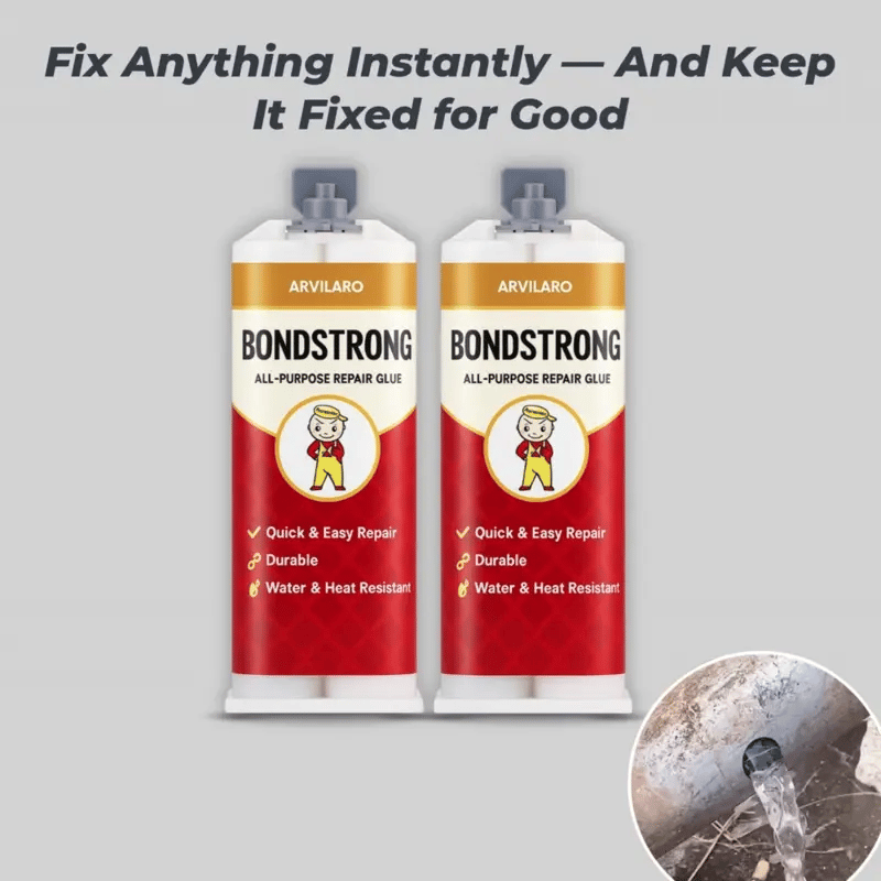 BondStrong – Metall-Reparaturkleber Gel für Mehrfachoberflächen