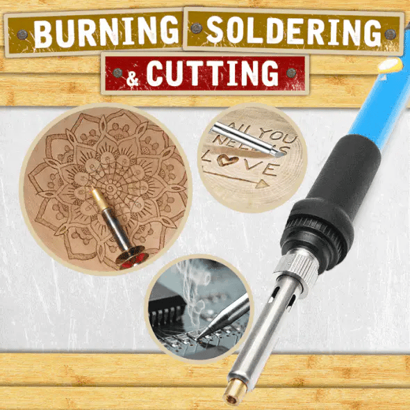 BurnArtist - Wood Burning & Pyrography Pen Kit for Creative Crafting