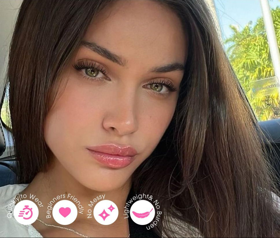 LashPress No-Glue Lash Extensions – Natural Volume