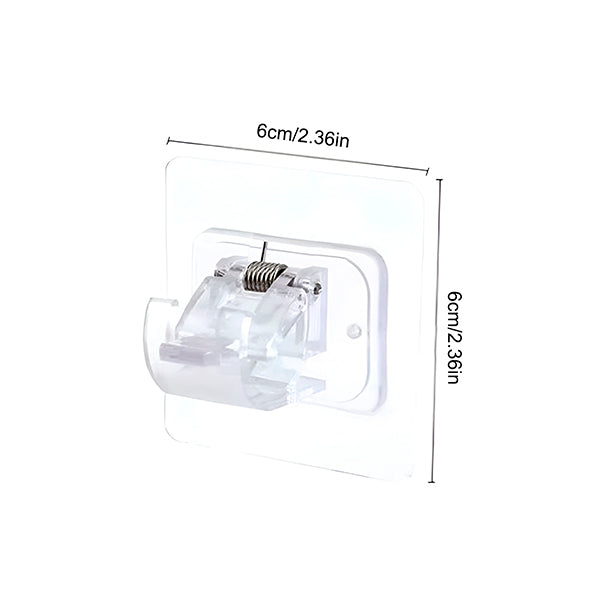 Adhesive Wall Hooks for Towel Rods and Home Organization (x4)
