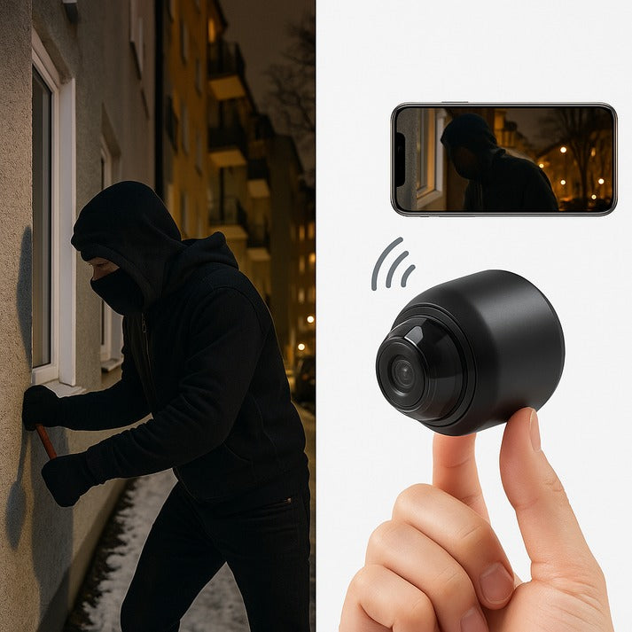 SpyCamPro - コンパクトワイヤレス室内カメラ