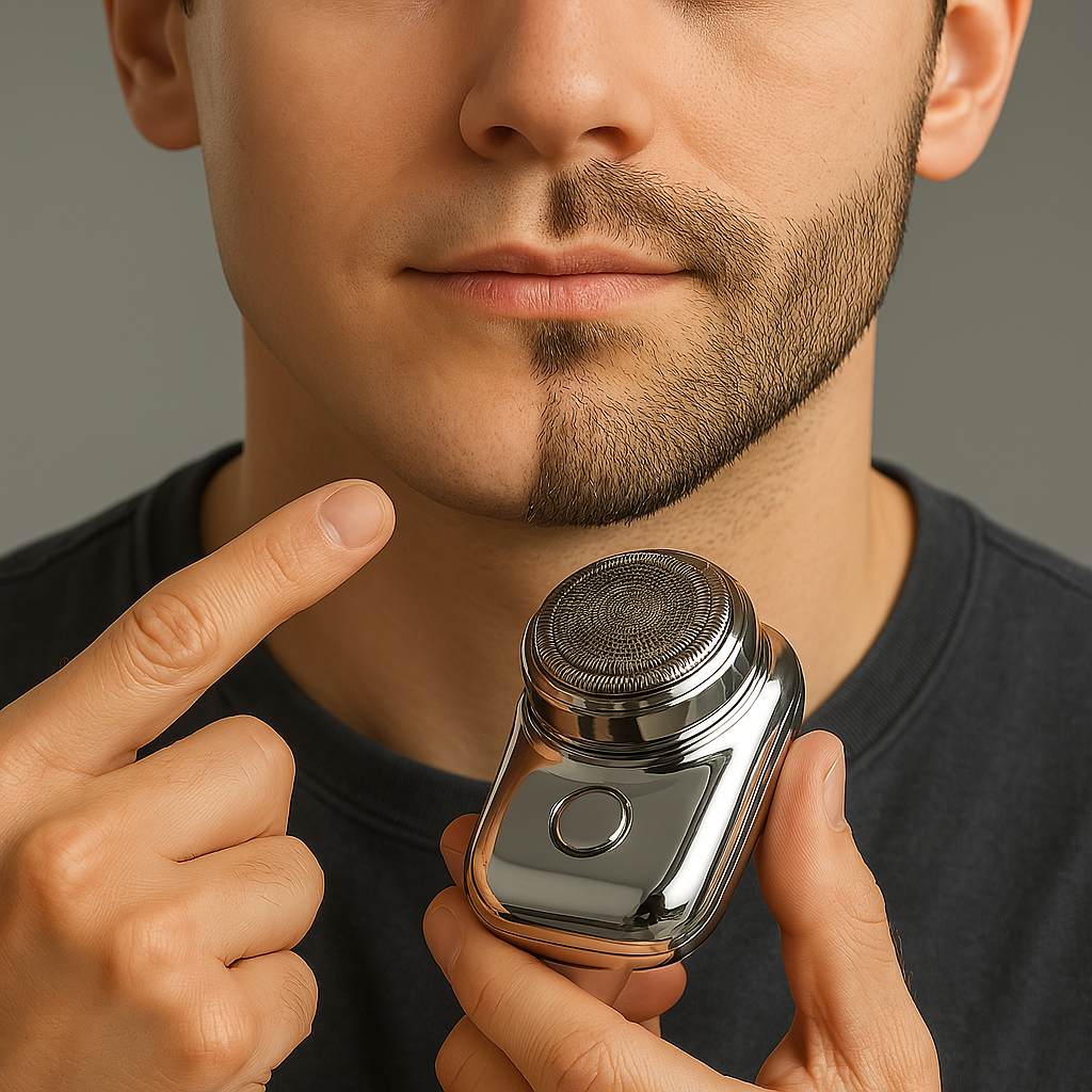 ThunderGlide— Portable Electric Shaver for Face and Body Grooming