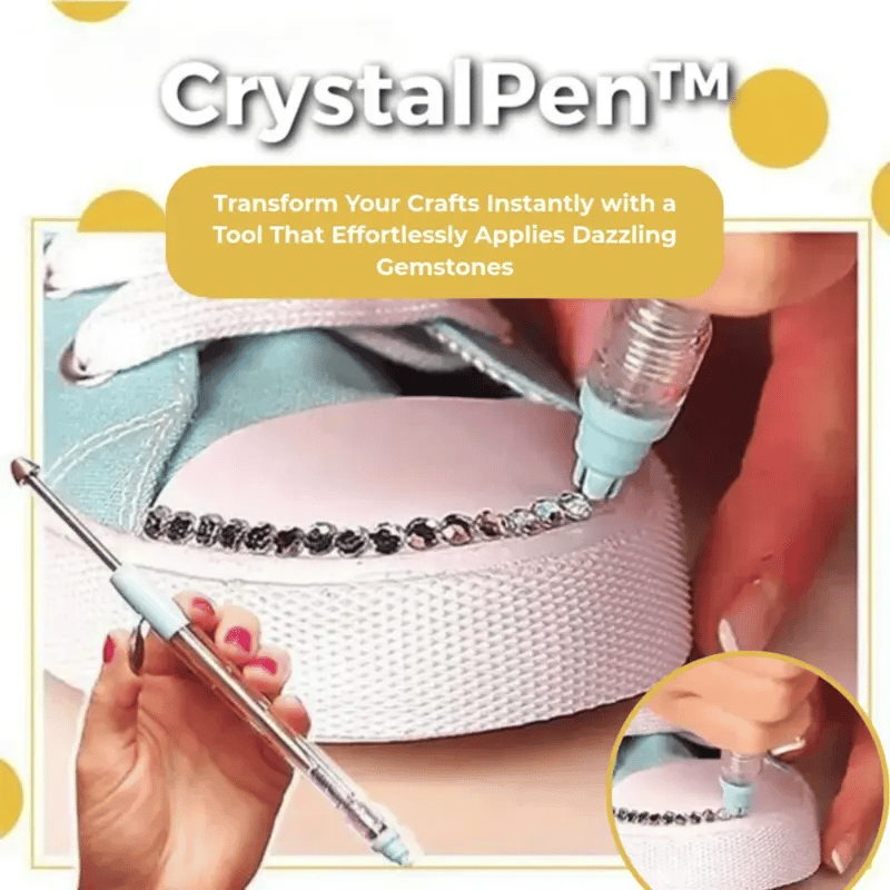 CrystalPen — kristallikoristeinen timanttimaalauskynäsetti DIY-askarteluprojekteihin
