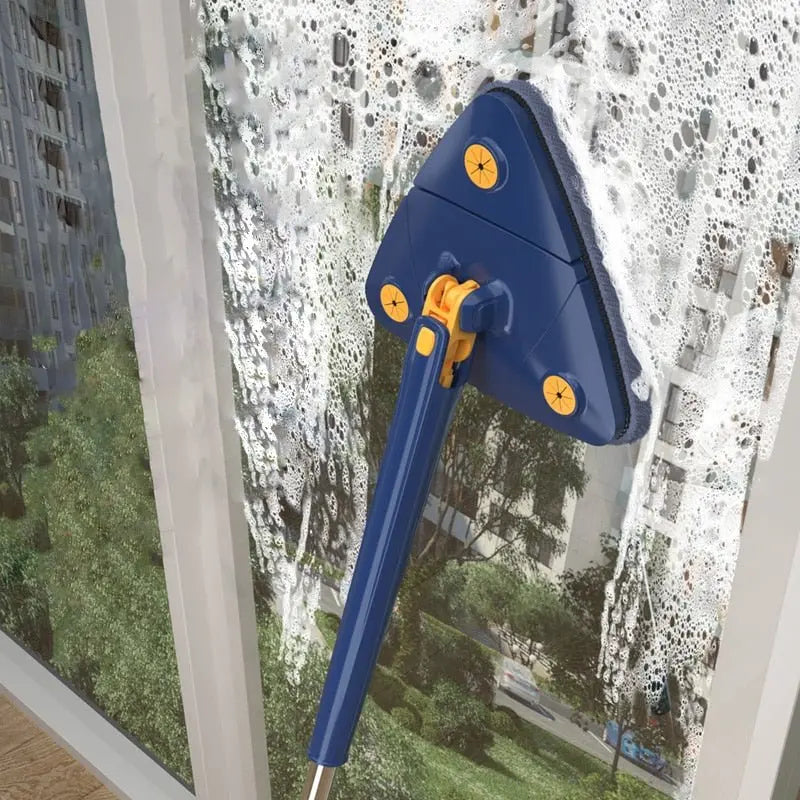 Triangular 360 Rotating Cleaning Mop for Corners & Walls