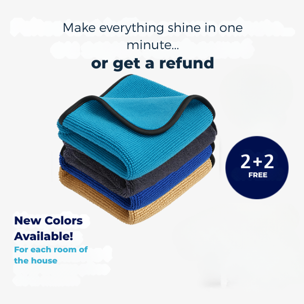 Reusable Cleaning Cloth for Streak-Free Household Cleaning