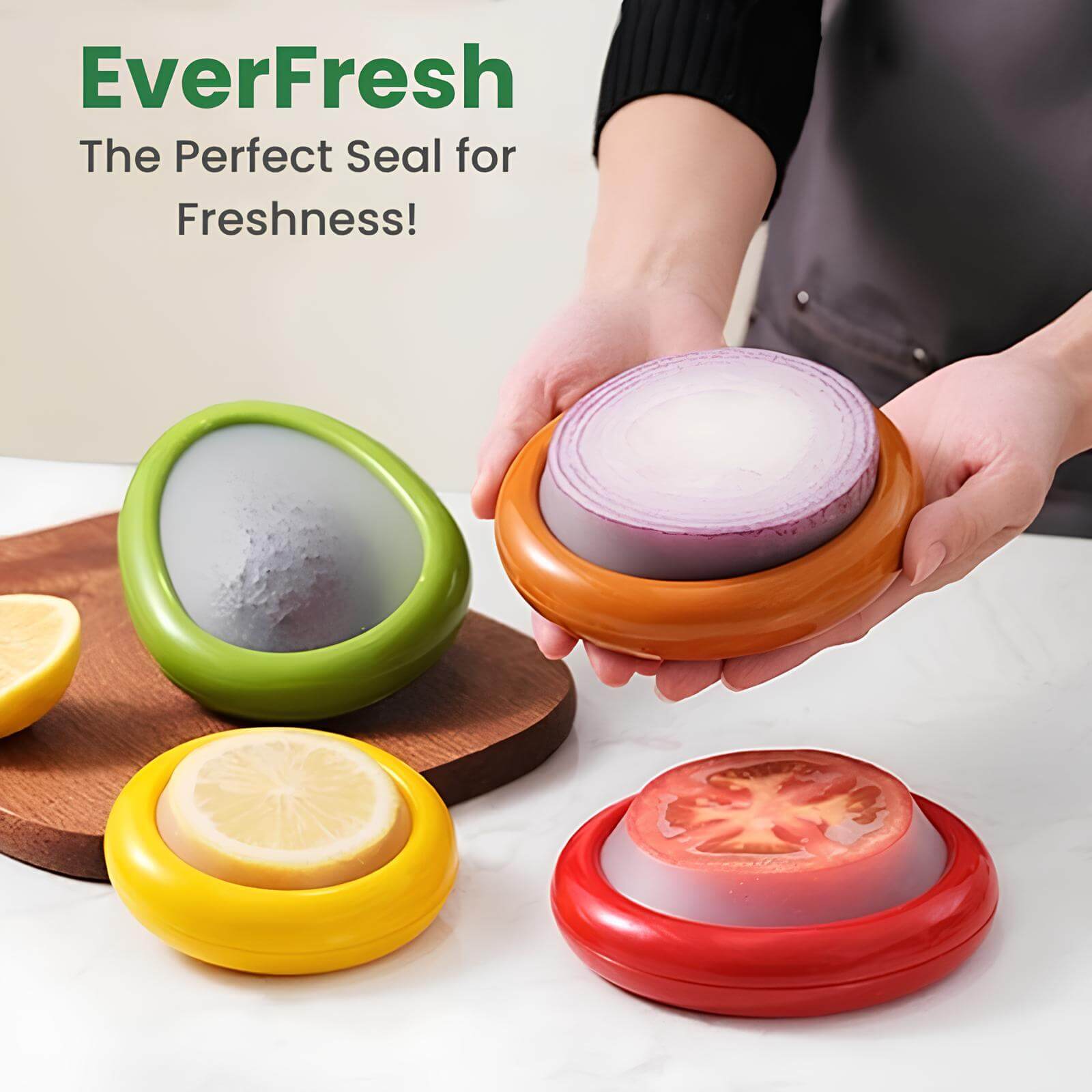 EverFresh - Produce Storage Covers Set (4-Piece)