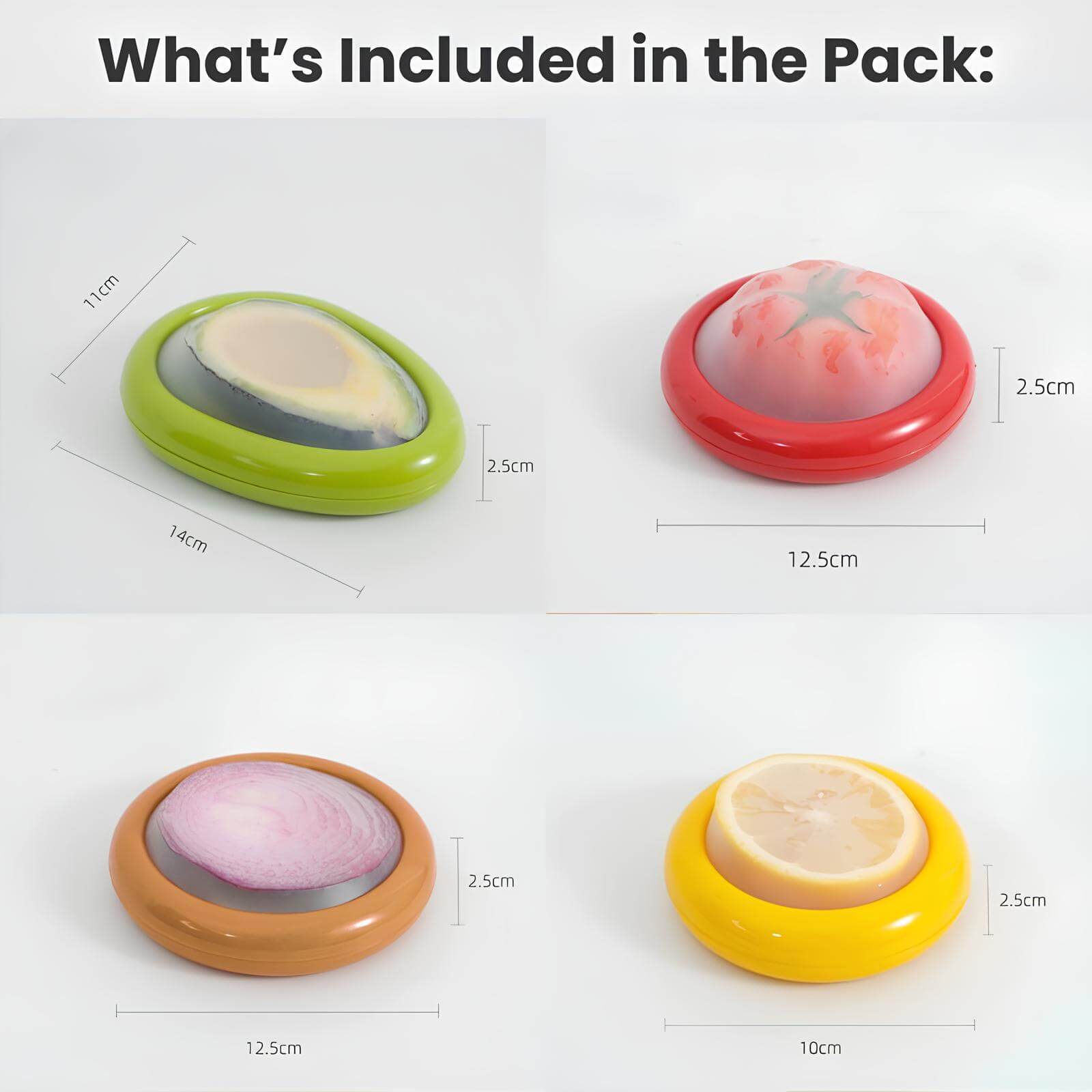 EverFresh - Produce Storage Covers Set (4-Piece)