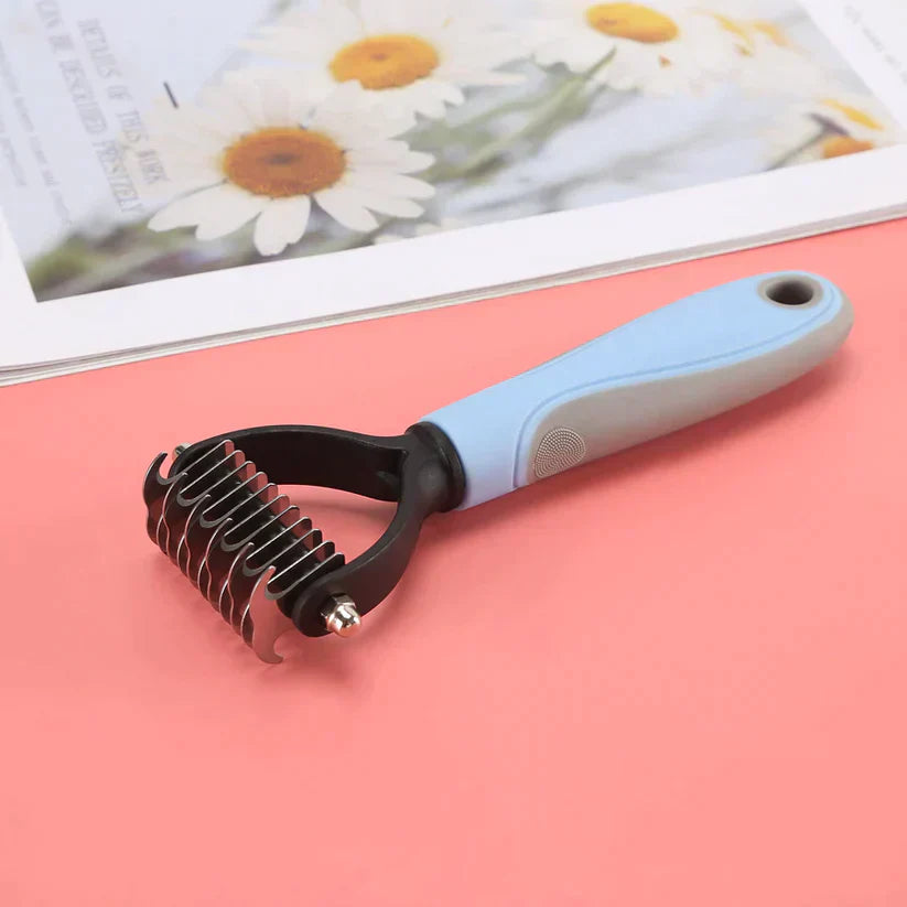FurEase— Pet Deshedding & Grooming Brush
