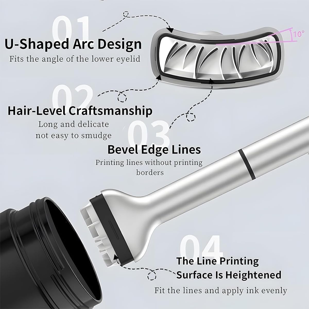 StampSmile - Makeup Stamp and Liner Tool